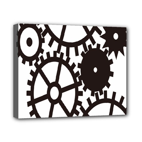 Machine Iron Maintenance Canvas 10  X 8 