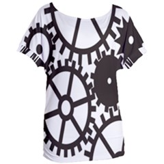 Machine Iron Maintenance Women s Oversized Tee