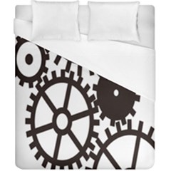 Machine Iron Maintenance Duvet Cover (california King Size) by Mariart