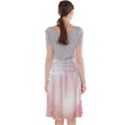 Love Heart Pink Valentine Flower Leaf Midi Beach Skirt View2