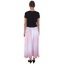 Love Heart Pink Valentine Flower Leaf Flared Maxi Skirt View2