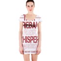 Fireball Whiskey Humor  Short Sleeve Bodycon Dress View1