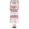 Fireball Whiskey Humor  Full Length Maxi Skirt View1