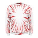 Line Red Sun Arrow Men s Sweatshirt View1