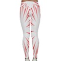 Line Red Sun Arrow Classic Yoga Leggings View2