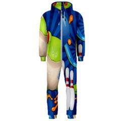 Tree Frog Bowling Hooded Jumpsuit (men) 