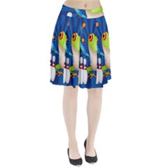 Tree Frog Bowling Pleated Skirt by crcustomgifts