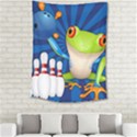 Tree Frog Bowling Medium Tapestry View2