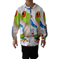 Tree Frog Bowler Hooded Wind Breaker (kids)