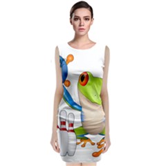 Tree Frog Bowler Classic Sleeveless Midi Dress