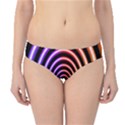 Hypnotic Circle Rainbow Hipster Bikini Bottoms View1