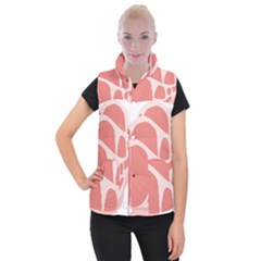 Meat Women s Button Up Puffer Vest by Mariart