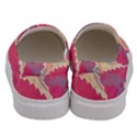 Marijuana Heart Cannabis Rainbow Pink Cloud Men s Canvas Slip Ons View4