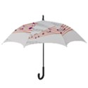 Musical Net Purpel Orange Note Hook Handle Umbrellas (Large) View3