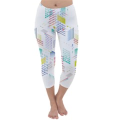 Layer Capital City Building Capri Winter Leggings 