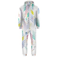 Layer Capital City Building Hooded Jumpsuit (men)  by Mariart