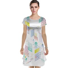 Layer Capital City Building Cap Sleeve Nightdress