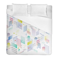 Layer Capital City Building Duvet Cover (full/ Double Size)