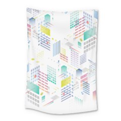 Layer Capital City Building Small Tapestry by Mariart