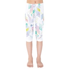 Layer Capital City Building Kids  Capri Leggings 