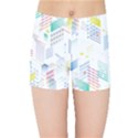 Layer Capital City Building Kids Sports Shorts View1