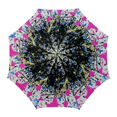 Spot Paint Pink Black Green Yellow Blue Sexy Golf Umbrellas by Mariart