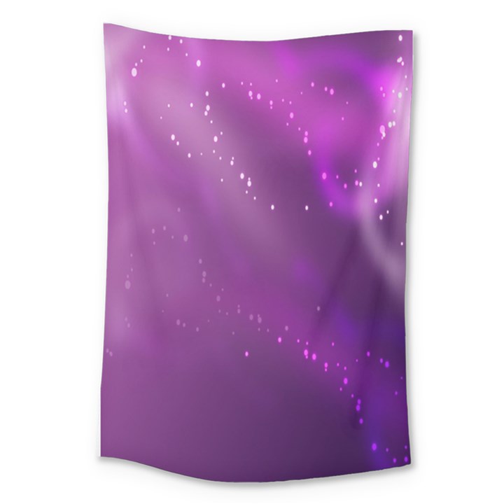 Space Star Planet Galaxy Purple Large Tapestry