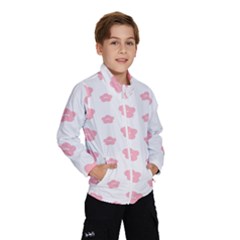 Star Pink Flower Polka Dots Wind Breaker (kids)