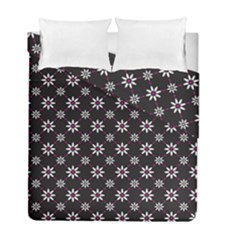 Sunflower Star Floral Purple Pink Duvet Cover Double Side (full/ Double Size) by Mariart