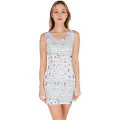 Spot Polka Dots Blue Pink Sexy Bodycon Dress by Mariart