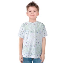 Spot Polka Dots Blue Pink Sexy Kids  Cotton Tee