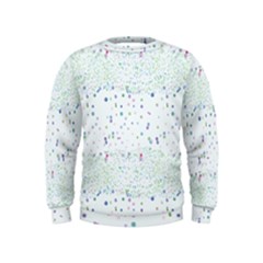 Spot Polka Dots Blue Pink Sexy Kids  Sweatshirt