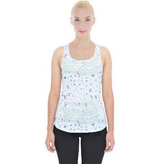 Spot Polka Dots Blue Pink Sexy Piece Up Tank Top by Mariart