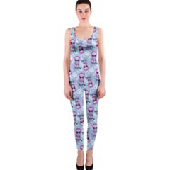 Pattern Kitty Headphones  Onepiece Catsuit