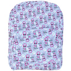 Pattern Kitty Headphones  Full Print Backpack by iCreate