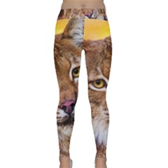 Tiger Beetle Lion Tiger Animals Classic Yoga Leggings