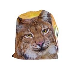 Tiger Beetle Lion Tiger Animals Drawstring Pouches (extra Large)