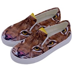 Tiger Beetle Lion Tiger Animals Kids  Canvas Slip Ons