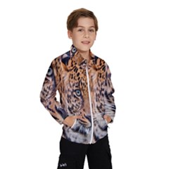 Tiger Beetle Lion Tiger Animals Leopard Wind Breaker (kids)