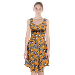 Pattern Halloween Wearing Costume Icreate Racerback Midi Dress by iCreate