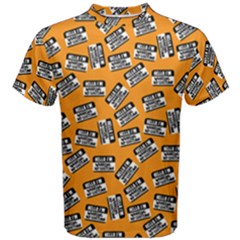 Pattern Halloween  Men s Cotton Tee by iCreate