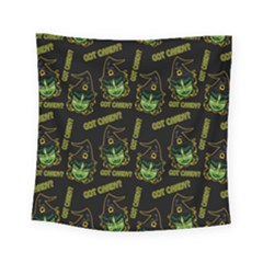 Pattern Halloween Witch Got Candy? Icreate Square Tapestry (small)