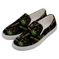 Pattern Halloween Witch Got Candy? Icreate Men s Canvas Slip Ons