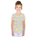 Cute Fruit Cerry Yellow Green Pink Kids  One Piece Tee View1