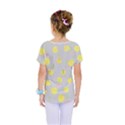 Cute Fruit Cerry Yellow Green Pink Kids  One Piece Tee View2