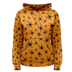 Pattern Halloween Black Spider Icreate Women s Pullover Hoodie