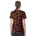 Pattern Halloween Jackolantern Women s Cotton Tee View2