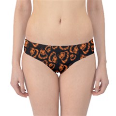 Pattern Halloween Jackolantern Hipster Bikini Bottoms by iCreate