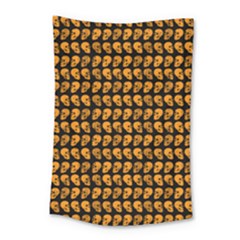 Halloween Color Skull Heads Small Tapestry