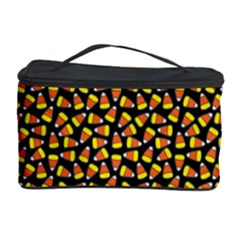 Pattern Halloween Candy Corn   Cosmetic Storage Case